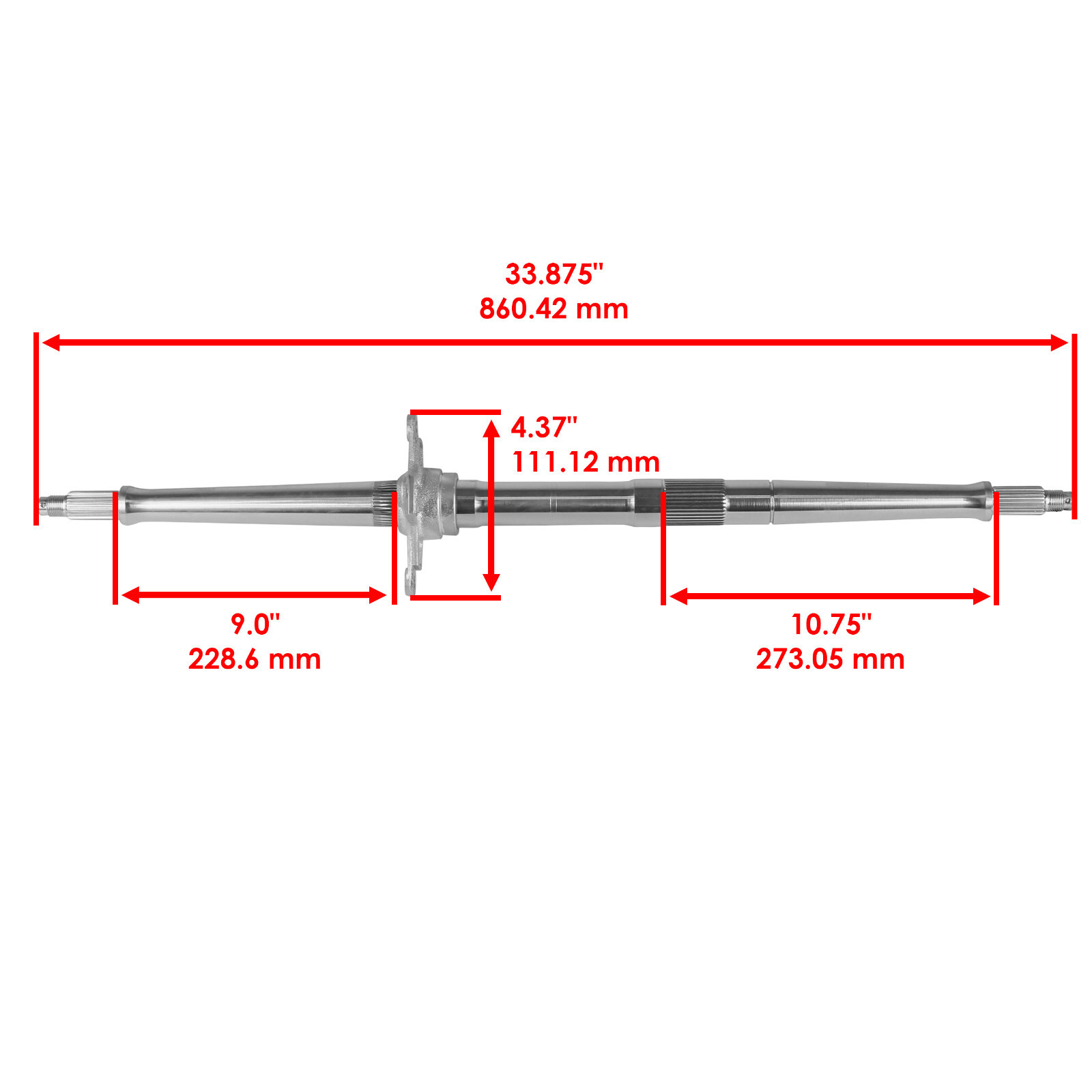 Rear Axle Shaft Wheel Hub Bearing Carrier for Honda TRX400EX Sportrax 400 99-08