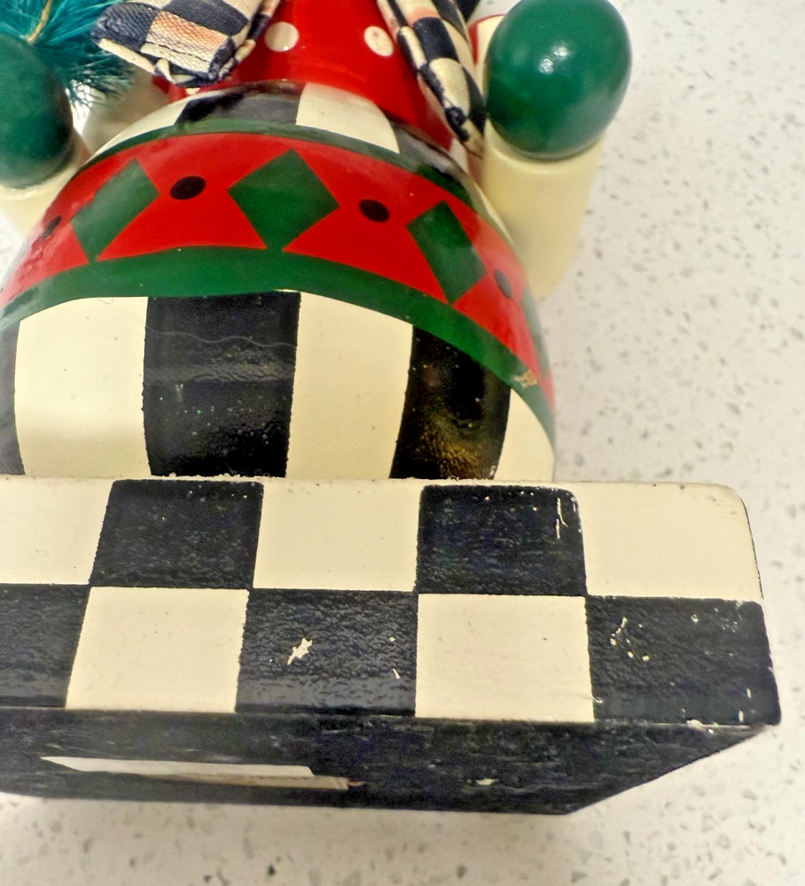 MacKenzie Childs Snowman Nutcracker