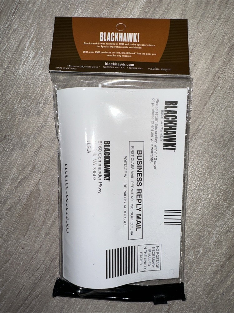 Blackhawk 70SA00BK Single-Point Sling Adapter