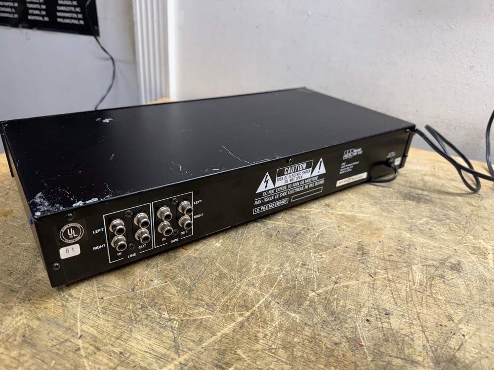ADC SS-110 Sound Shaper Stereo Frequency Equalizer