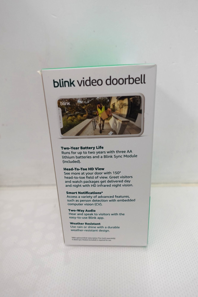 Blink Video Doorbell Battery with Sync Module