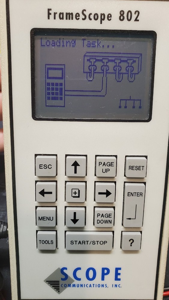 FRAMESCOPE 802 Ethernet Network Tester RJ45 scope communications ASM802FSC