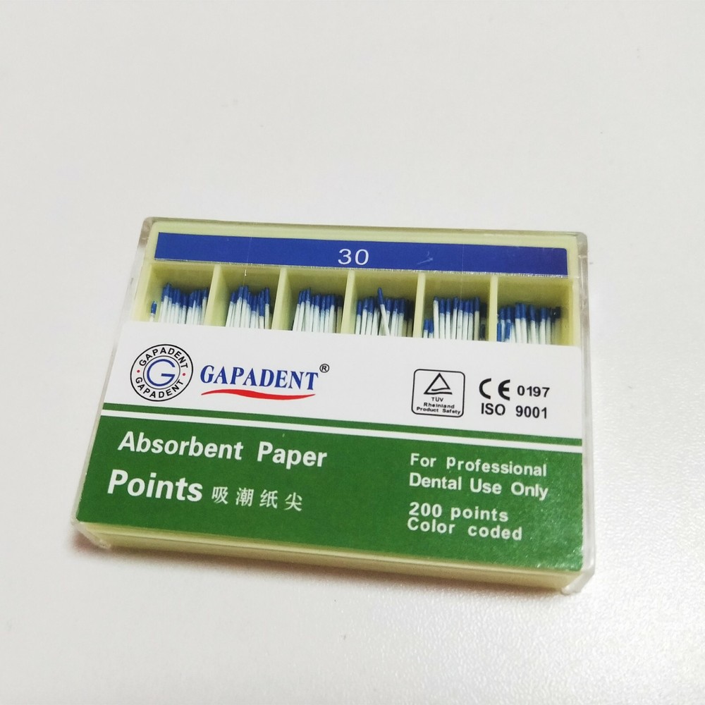 5Packs 30# Absorbent Paper Points Root Canal 200pcs/Pack