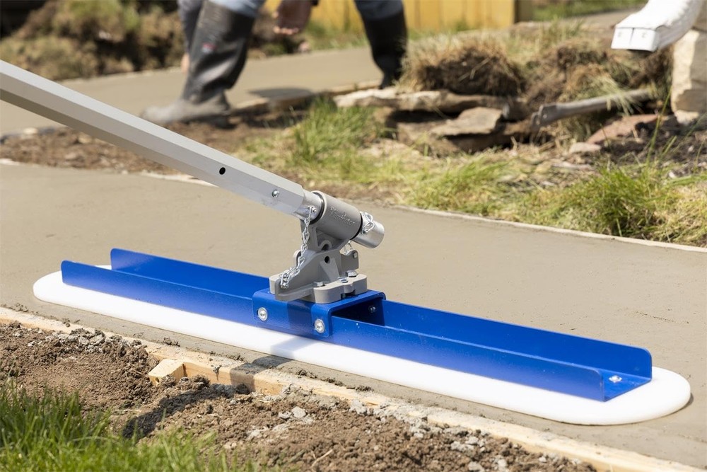 MARSHALLTOWN Eliminator Composite Adapter Easy Control Adjustment Concrete Bull