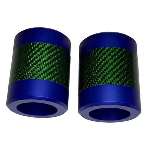 Blue Motorcycle Crash Bar Guard - CNC Slider Engine Guard - Collision Protector