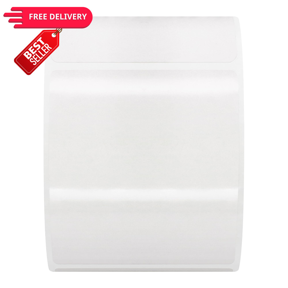 Hybsk 2x3 Inch Rectangle Square Crystal Clear Retail inch,