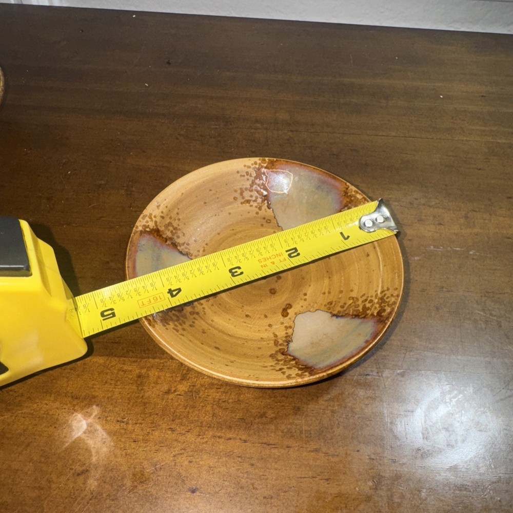 Sango Splash Brown Individual 4.5” Dip Dish