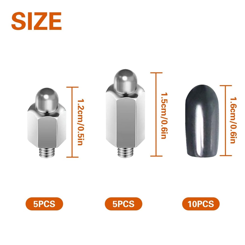 20 PCS Extra Contact Points Replacement Part for Dog Training Collars Dog Sho...