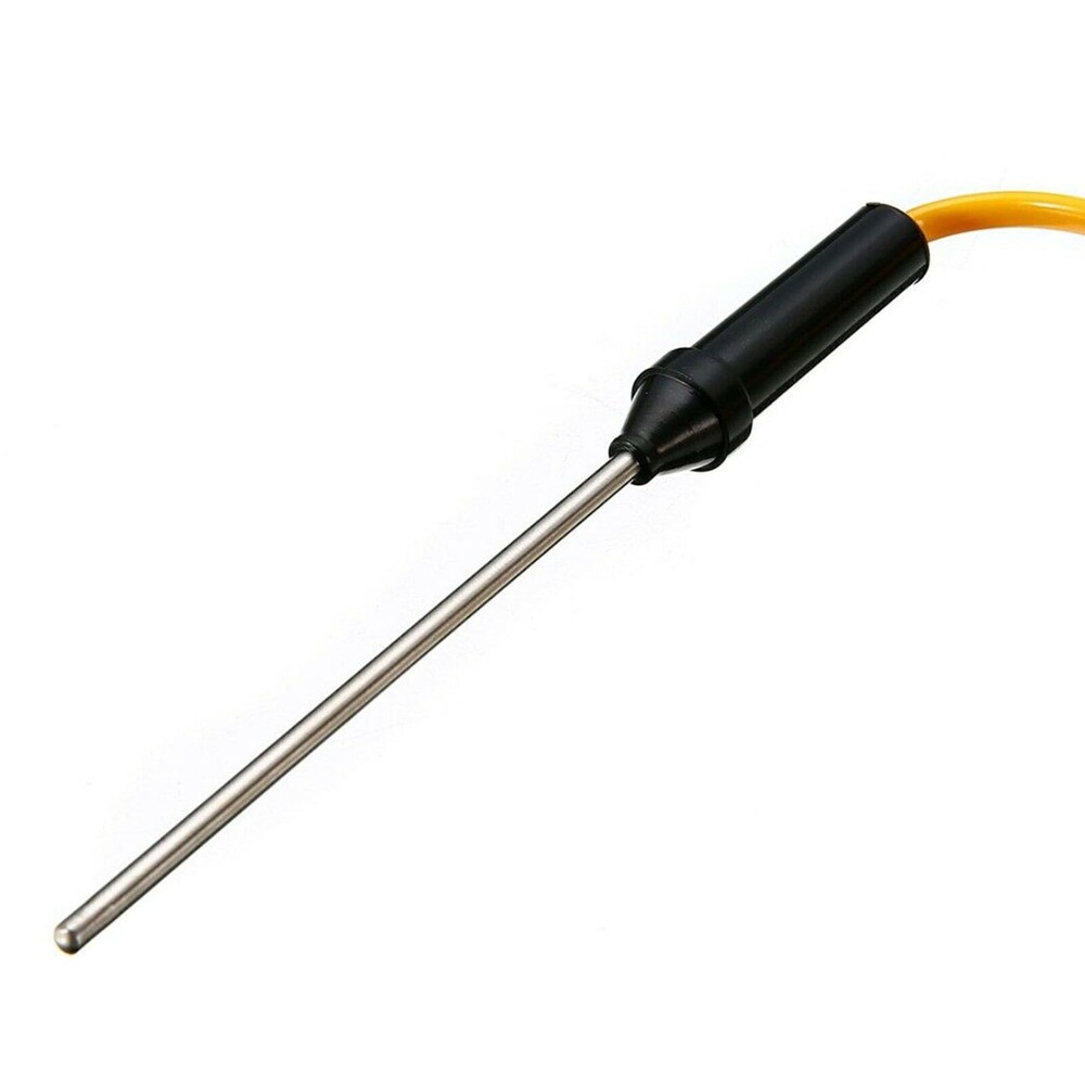 K Type Black High Temperature Thermometer Pyrometer and Probe Set 1300℃ 2327℉
