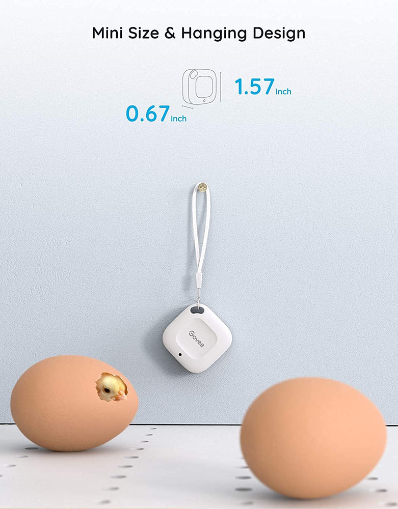 Govee Bluetooth Hygrometer Thermometer, Wireless Thermometer, Mini Hum