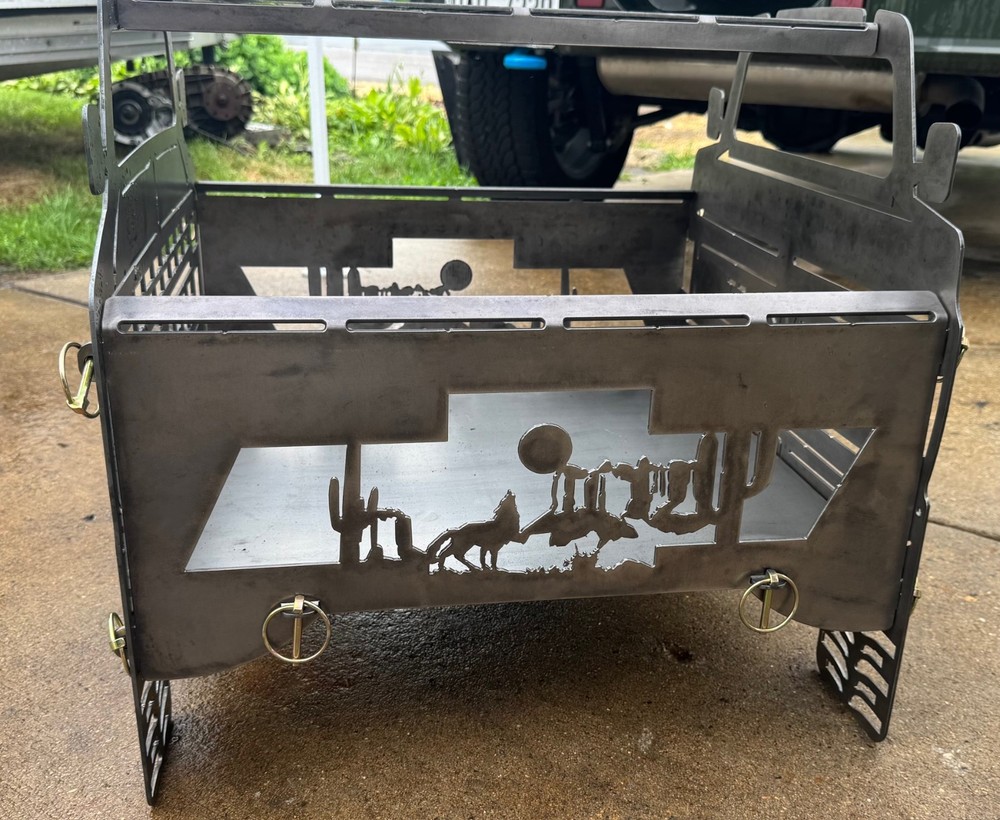 Chevy Squarebody Collapsible Firepit