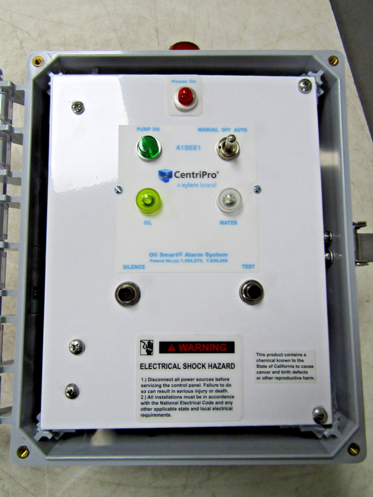 💥CENTRIPRO OIL SMART SIMPLEX PANEL SYSTEM PUMP MODULE 115/240 VAC 1Ø A1SEE1