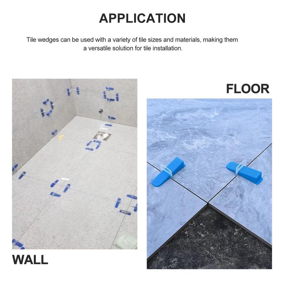 Tile Leveling System 1/16”Kit 1400pcs Tile Leveler Spacers Clips +320pcs R