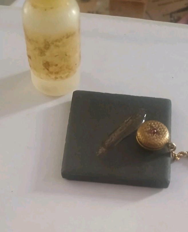 Antique 10 Kt. Yellow Gold and Bohemian Single Garnet Watch Fob