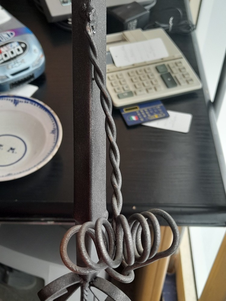 VINTAGE FIREPLACE TOOL HOLDER