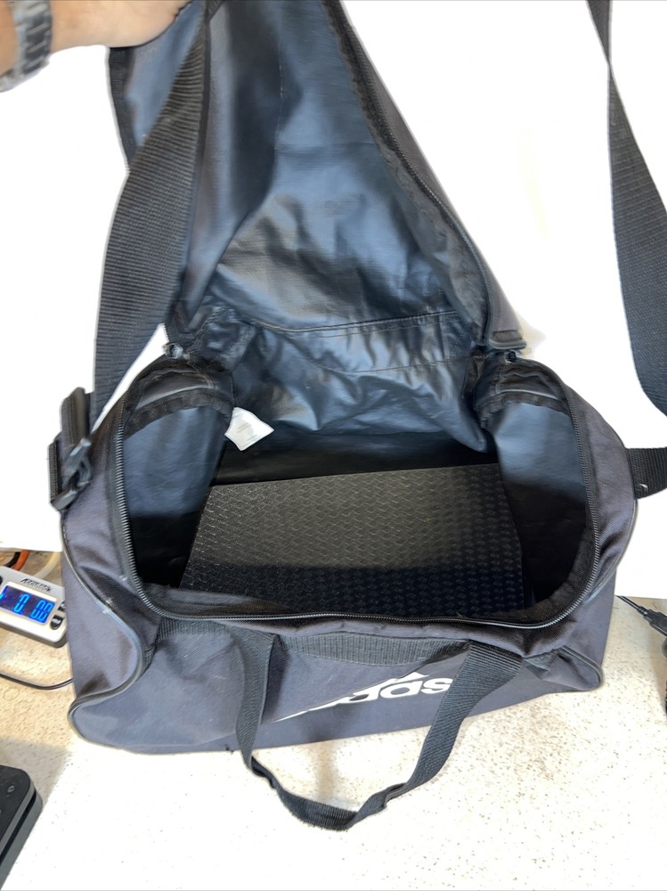 Adidas Black Duffel Bag