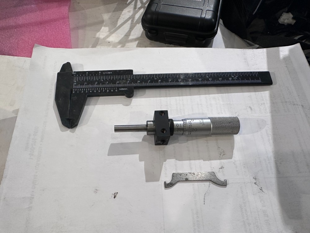 Starrett 263 Ratched Thimble 0-1" Range .001" Micrometer Head