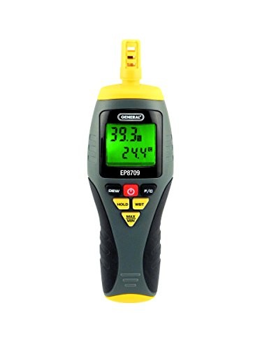 EP8709 Calibratable Multi-Function Digital Psychrometer, Wet Bulb Capable