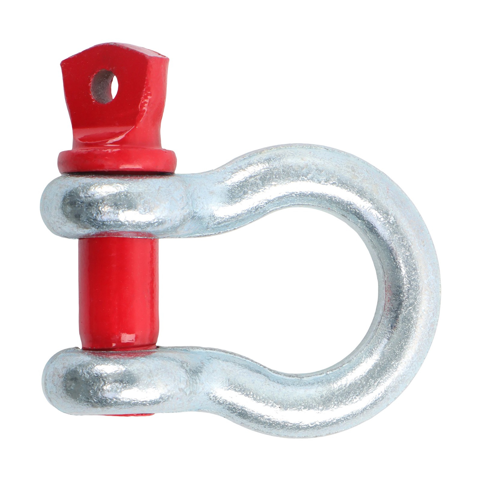 10 Pcs 1/2" Bow-Shaped D Ring Anchor Shackles with Clevis Screw Pin 4400 Lbs WLL