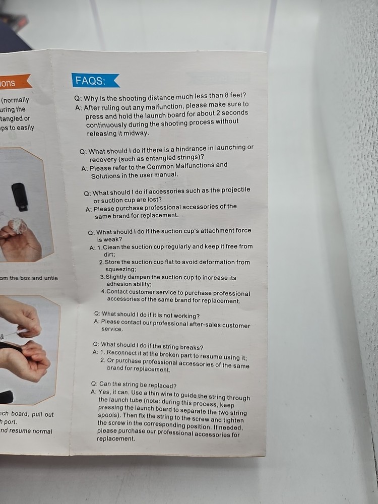 OVERFUN Web Launcher String Shooter Device New Sealed