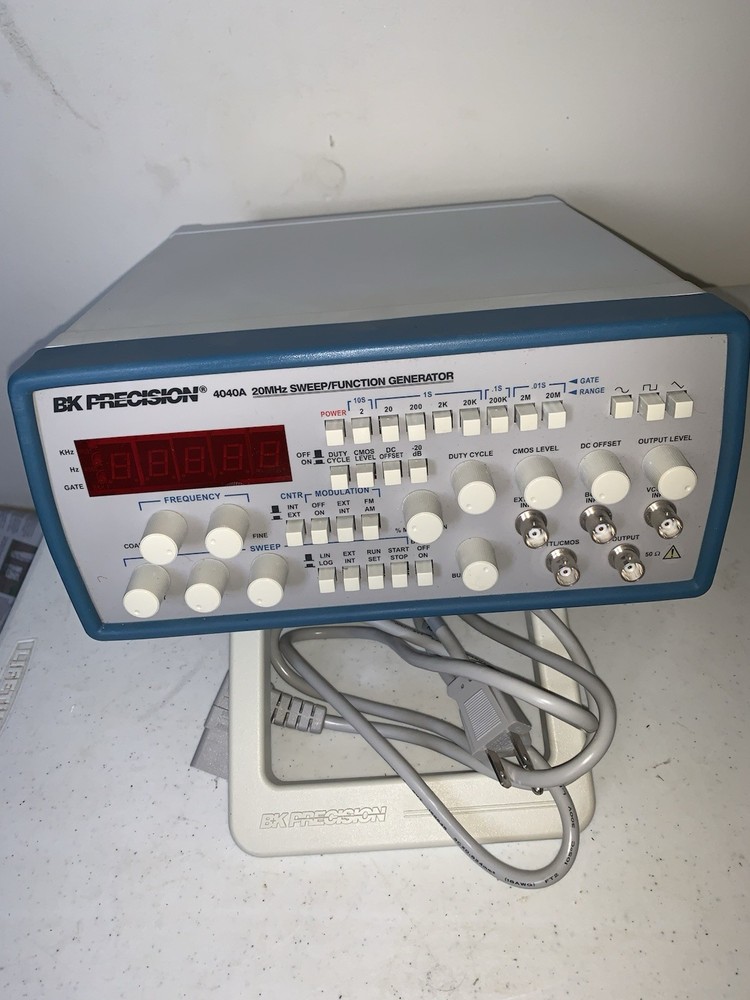 Bk Precision 4017A 20 MHz Sweep Function Generator Excellent Condition & Works