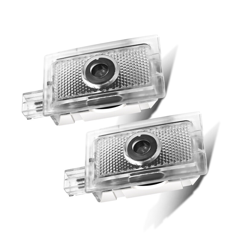 New 2x White Car LED Door Shadow Projector Lights HD For Chrysler 300 2005-2021