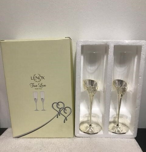 LENOX  TRUE LOVE FLUTE PAIR