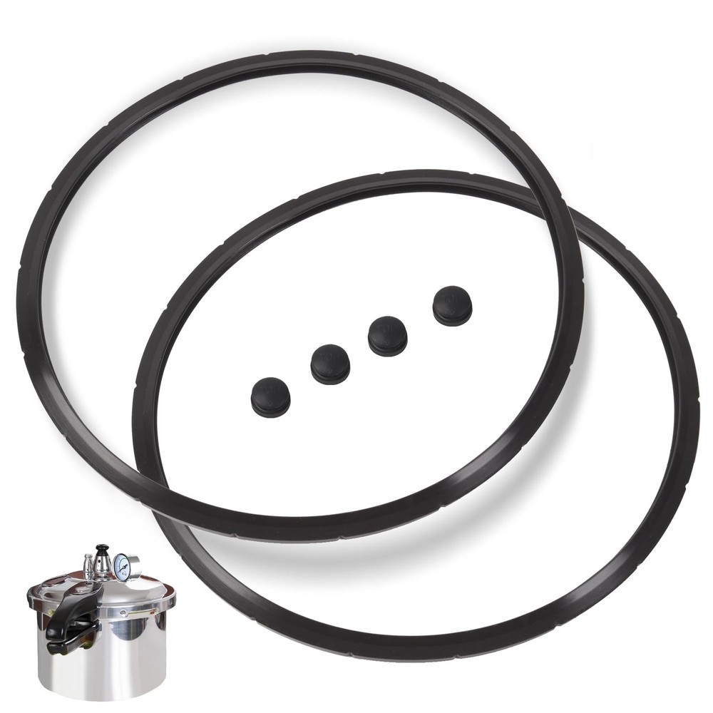 Sealing Ring Set 09924 Pressure Canner Overpressure Plug 2 Sets