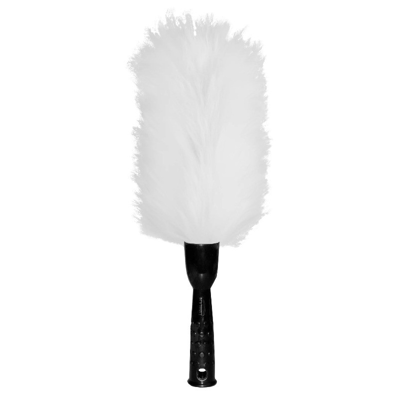 Libman Natural Lambs Wool Wand Duster Standard Extension Threaded Handle