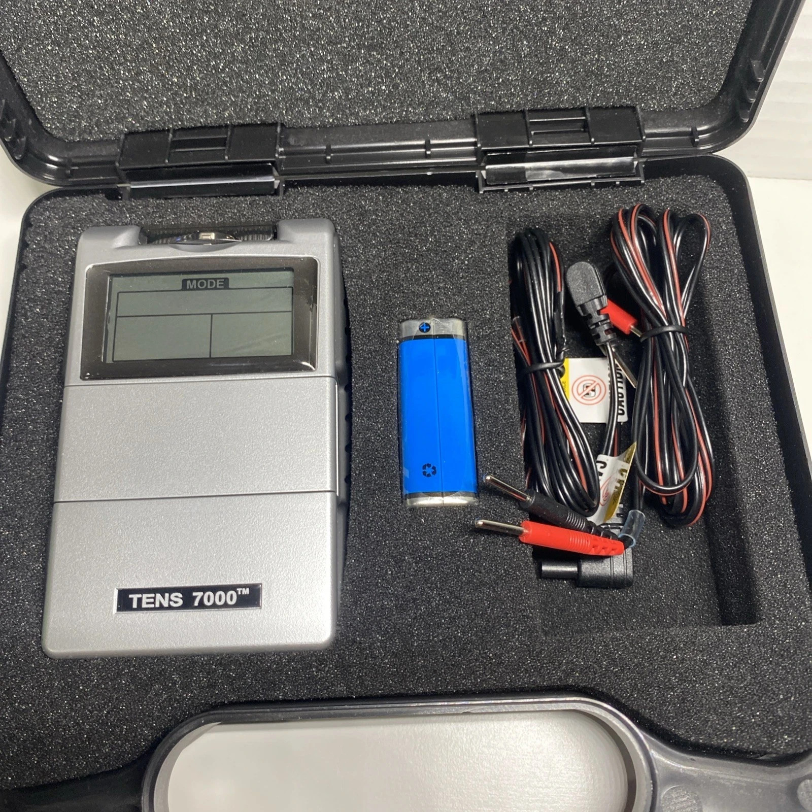 TENS 7000 Digital Muscle Stimulation Tens Unit with Accessories