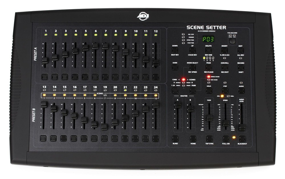 ADJ Scene Setter 24-ch DMX Dimming Console (3-pack) Bundle