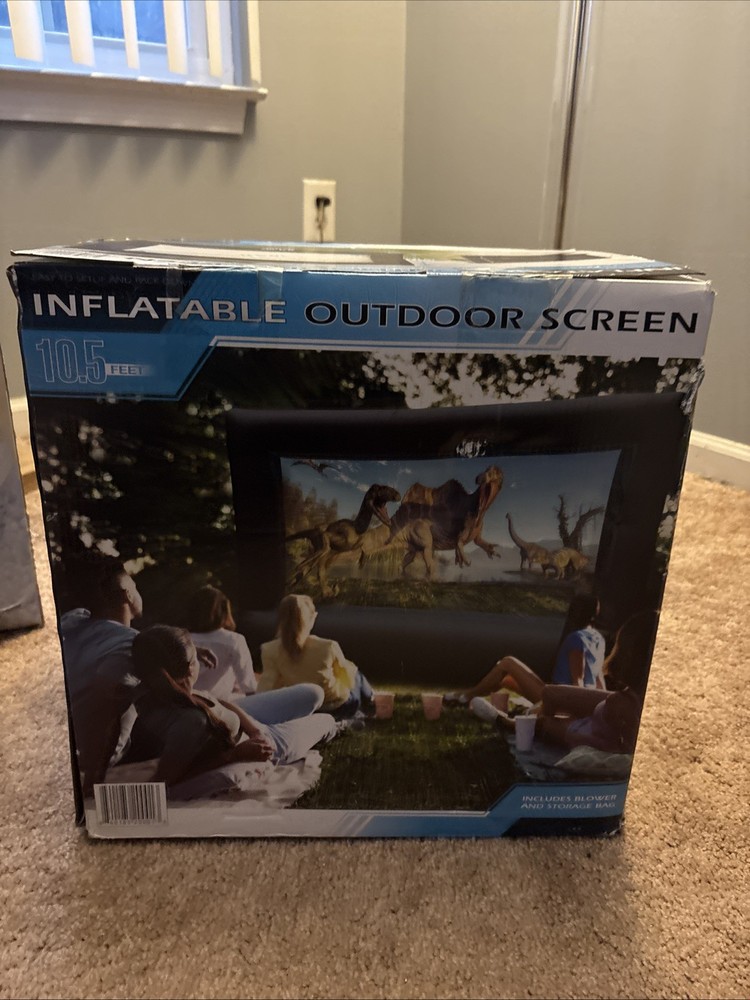 Inflatable Outdoor Screen 10.5 Ft.