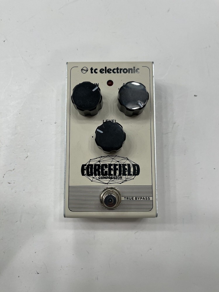 TC Electronic Forcefield Compressor Sustainer True Bypass Guitar Effect Pedal