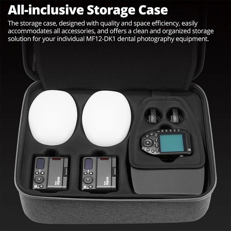 Godox MF12-DK1 Dental Flash System Dual-Flash Led Ring Lights Camera Speedlite