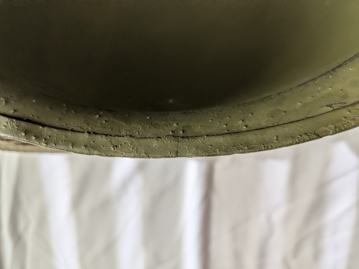 US Army original M1 helmet liner cover and chin strap