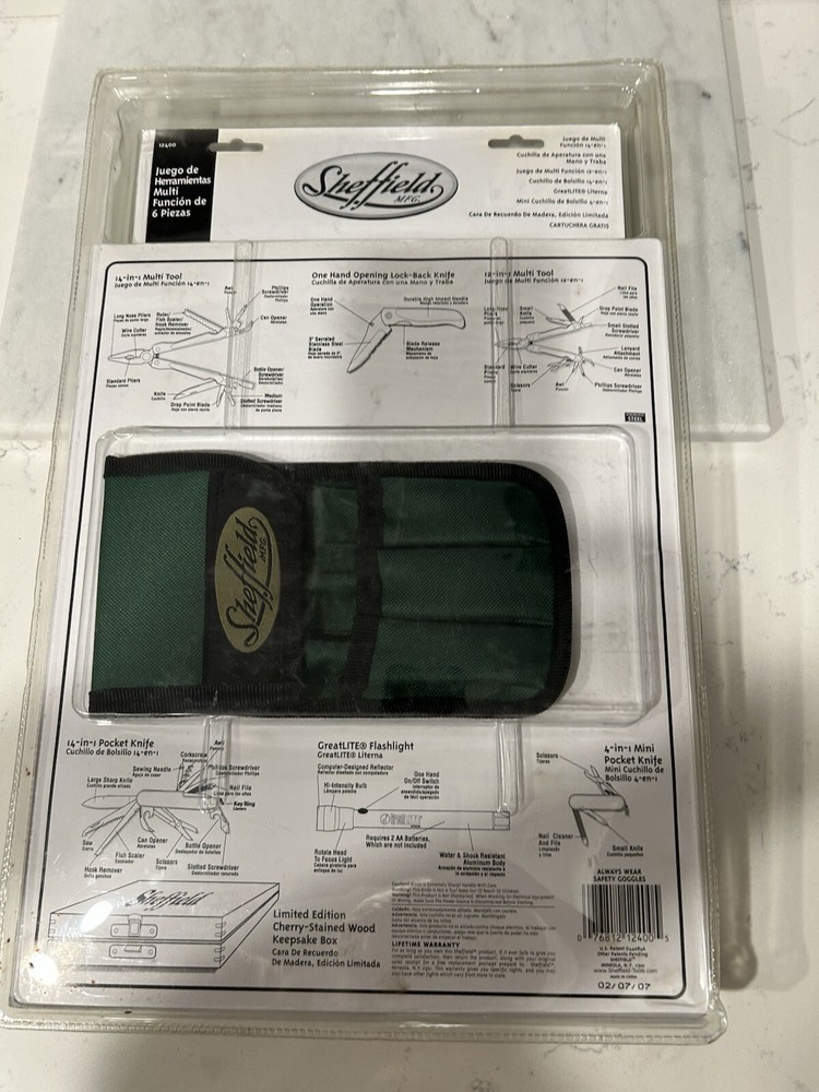 Shieffield 6 Piece Multi Tool Set
