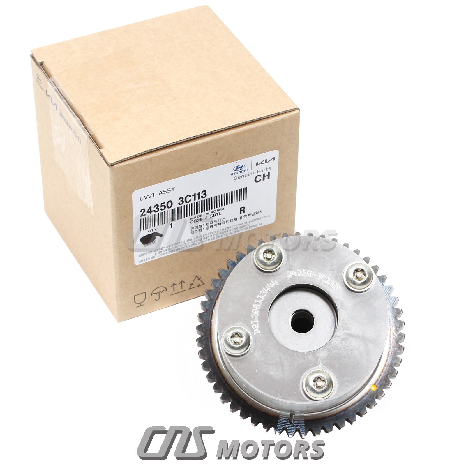 GENUINE CVVT Gear for Azera Genesis Coupe Veracruz Kia Sedona Sorento 243503C113