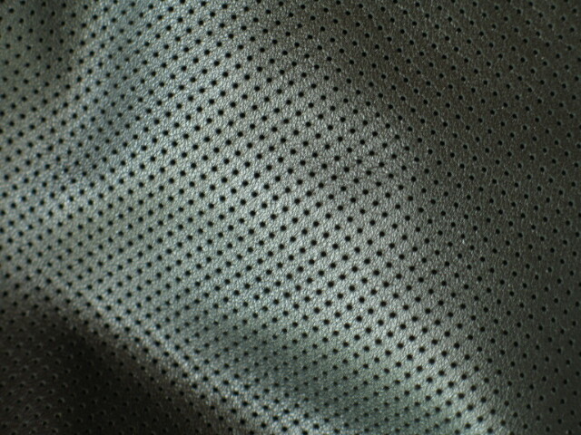 Italian Lambskin Perforated Black