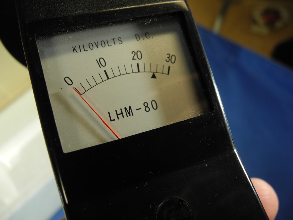 Leader LHM-80 High Voltage Meter Probe In Box!