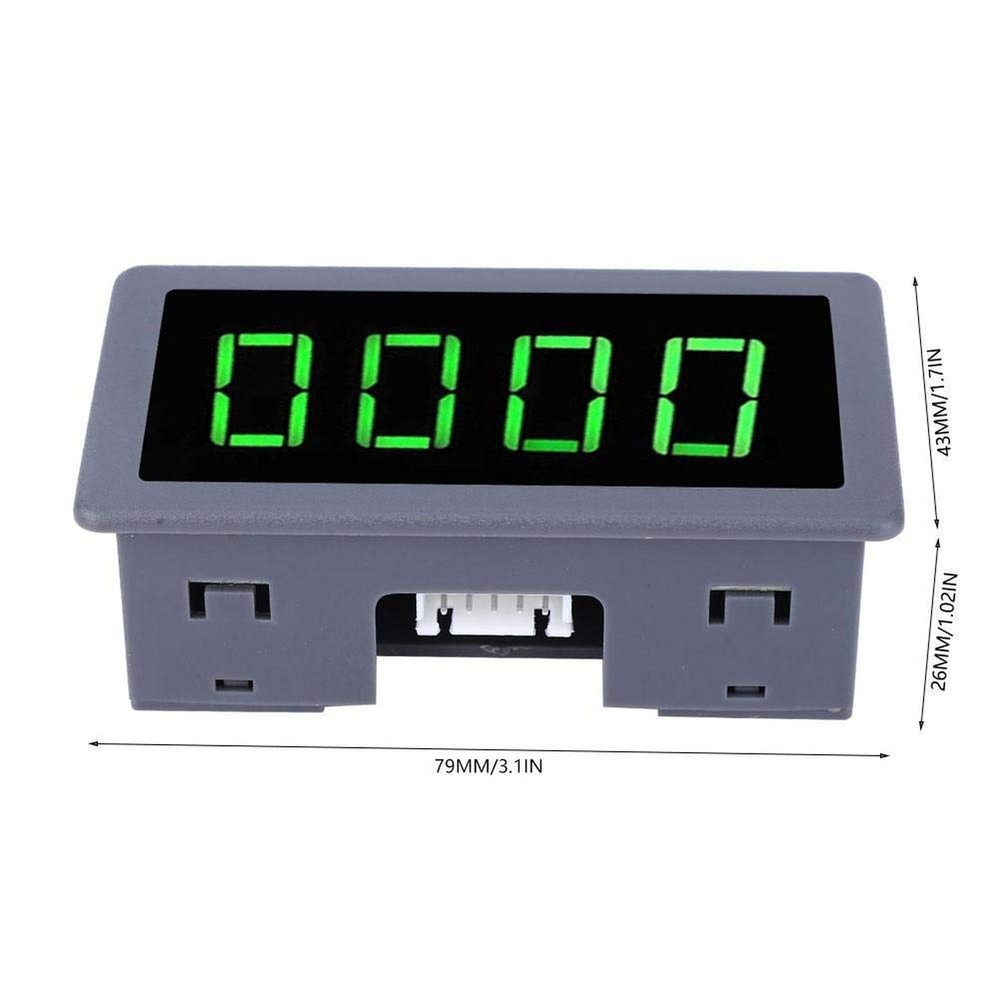 Digital LED Tachometer RPM Speed Meter with Inductive Proximity Switch Sensor...