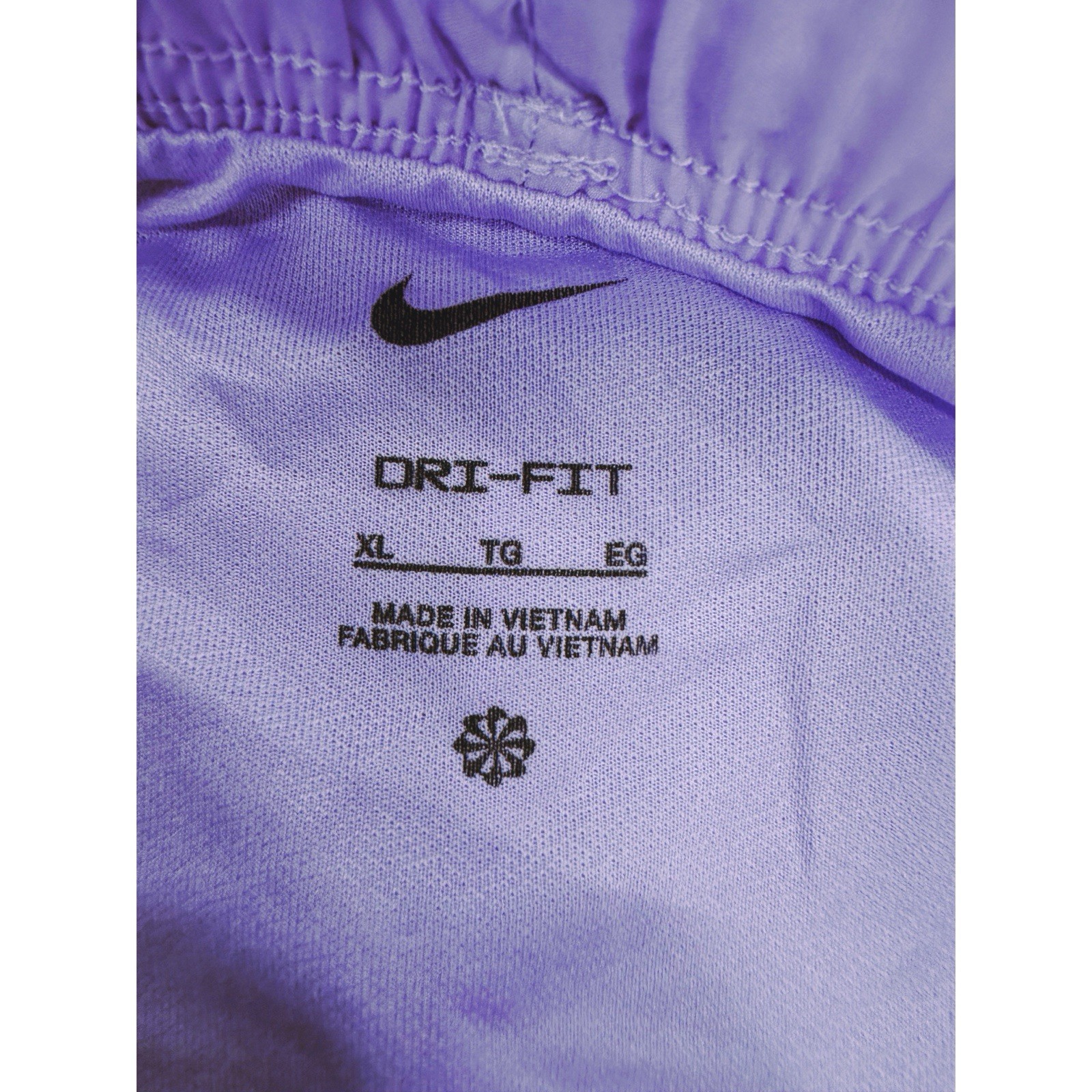 NWT Nike Dri-FIT Tempo Running Purple Athletic Shorts, Size XL