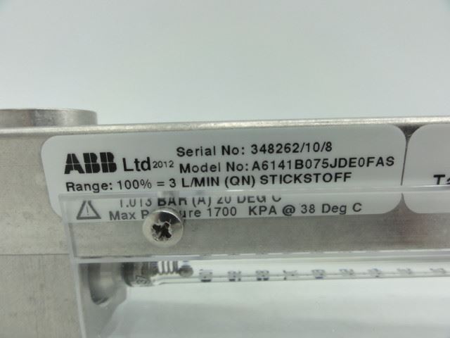 ABB A6141B075JDE0FAS Flow Meter