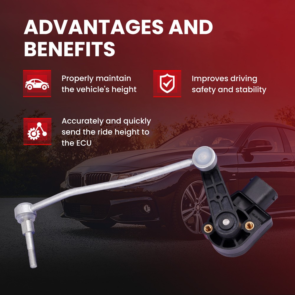 Front Left Ride Height Level Sensor for Audi A8 Quattro S8 Bentley Continental