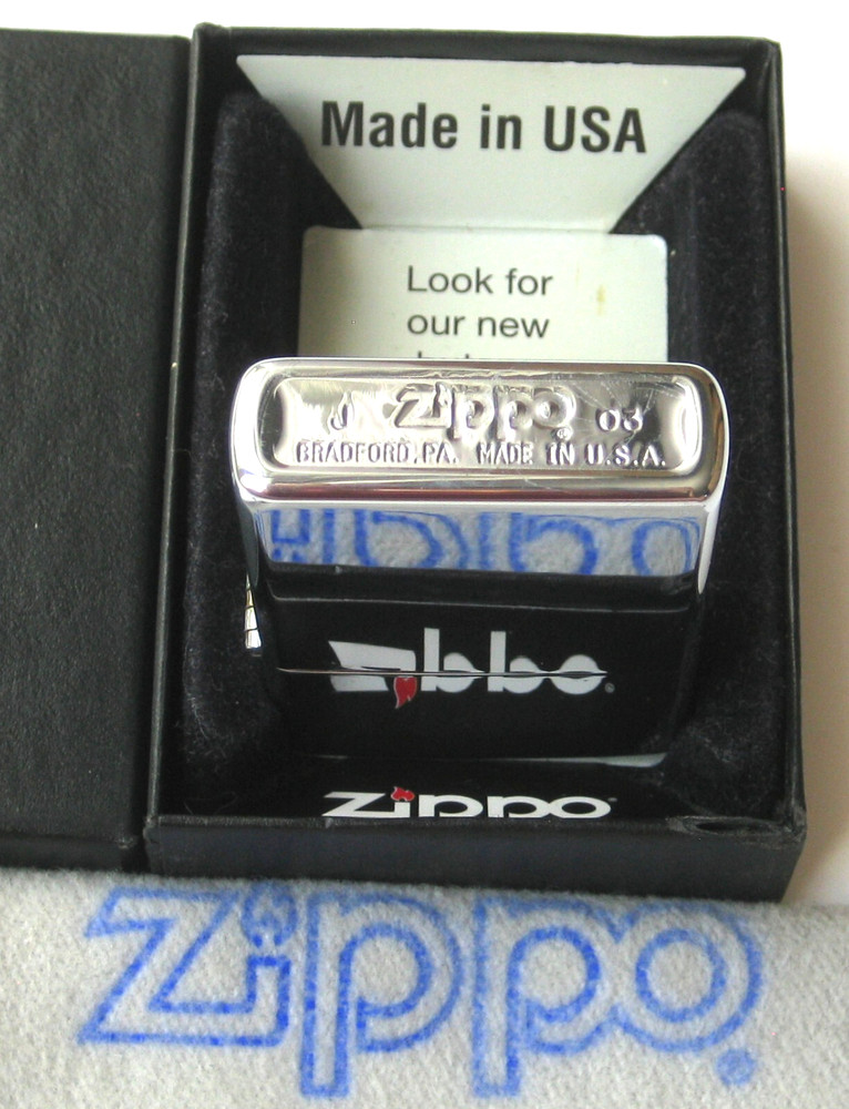 ZIPPO PREVIOUSLY COLLECTED Not Used CHROME CLASSIC Lighter DIAMONDS IN SHADOW