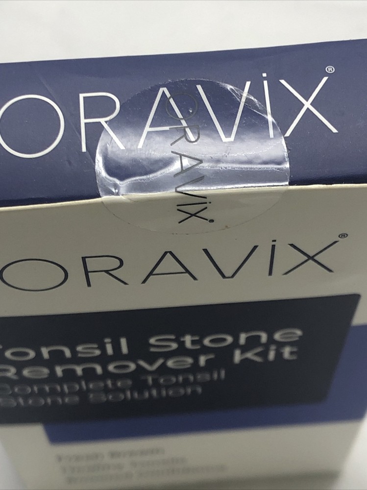 Oravix Tonsil Stone Remover Kit Complete Tonsil Stone Solution Sealed