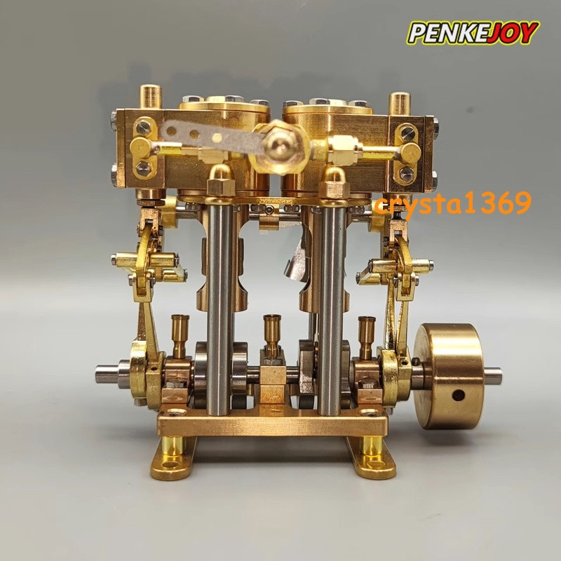 Twin Cylinder Steam Engine Model Reciprocating RC Ship Model Power DIY Model