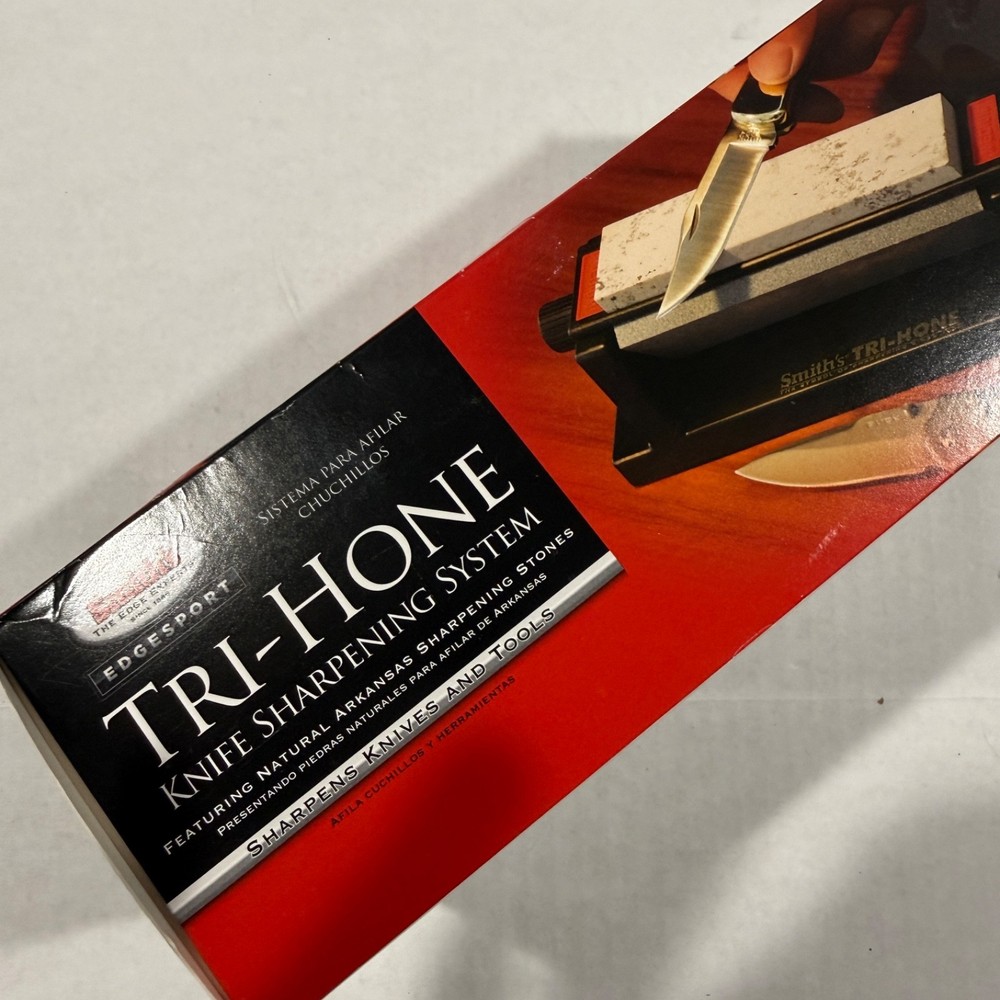 Smith’s Tri-Hone Sharpening System For Knives & Tools TRI6