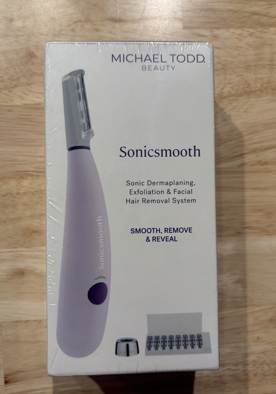 Michael Todd Sonicsmooth Dermaplaning System - Purple Sealed