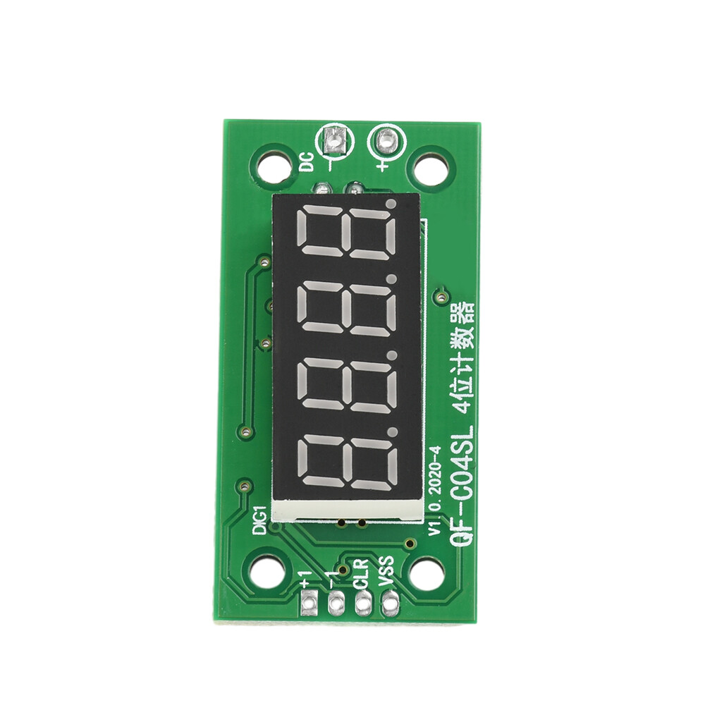 DC4-40V 0-9999 Electronic Digital Counter Module With Power Cut Memory Function