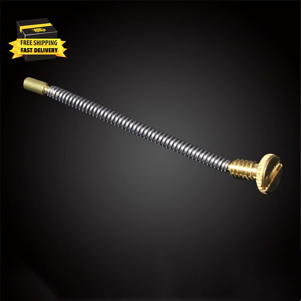 2Pcs Lighter Flints Screw Spring with Base Plate for Lighters Replacement Repair